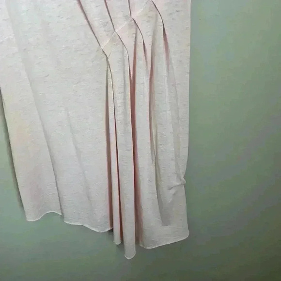 All Saints Duma Asymmetrical‎ Tank Dress Blush - Picture 8 of 16